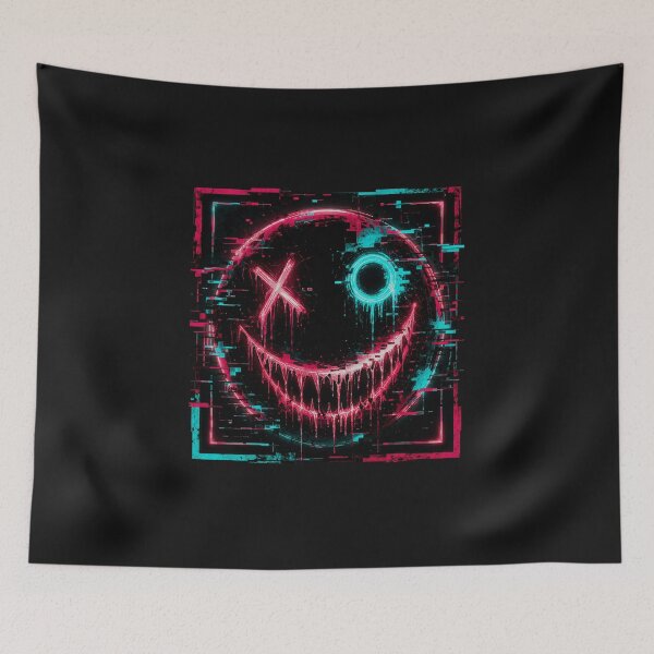 Item preview, Glitch Face – Señal muerta designed and sold by AlpineInkStudio.