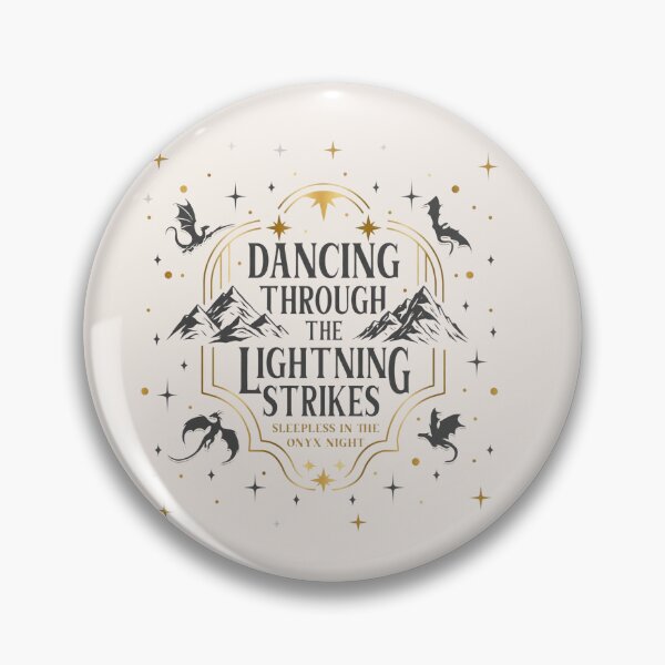 Item preview, Dancing Through The Lightning Strikes, The Empyrean Series Inspired, Bookish, Book Lovers designed and sold by toongstudio.