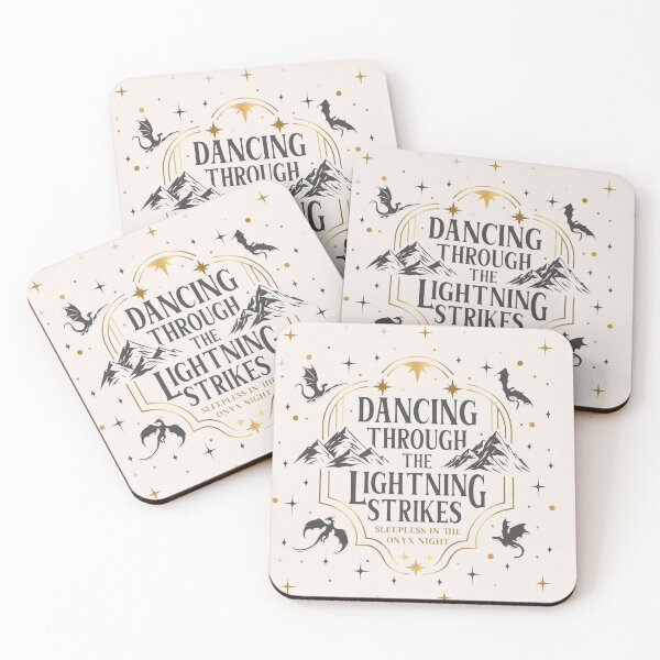 Item preview, Dancing Through The Lightning Strikes, The Empyrean Series Inspired, Bookish, Book Lovers designed and sold by toongstudio.