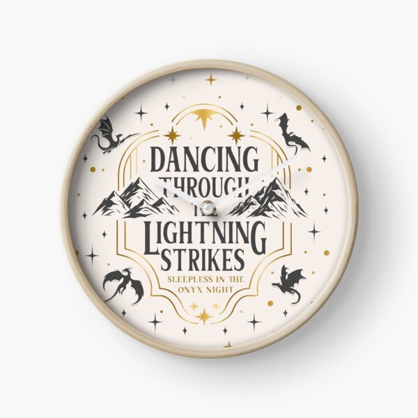 Item preview, Dancing Through The Lightning Strikes, The Empyrean Series Inspired, Bookish, Book Lovers designed and sold by toongstudio.