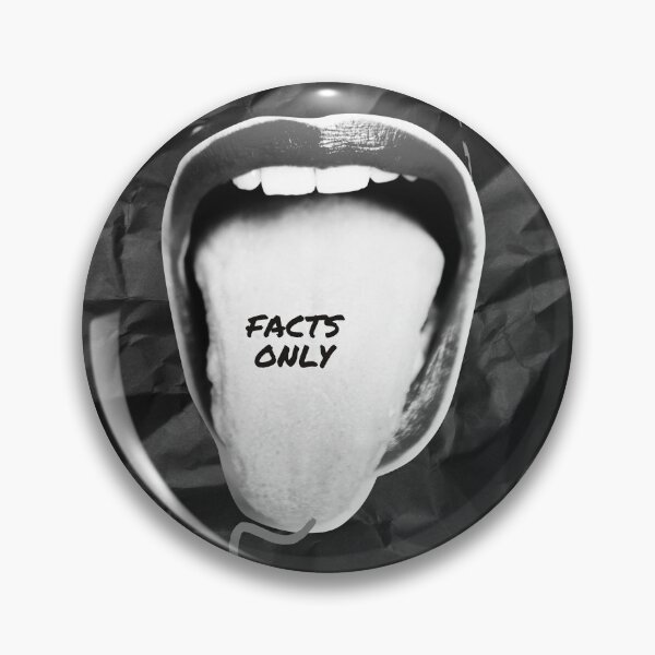 Item preview, Facts Only Tongue Graphic design designed and sold by Mohtarma Designs.