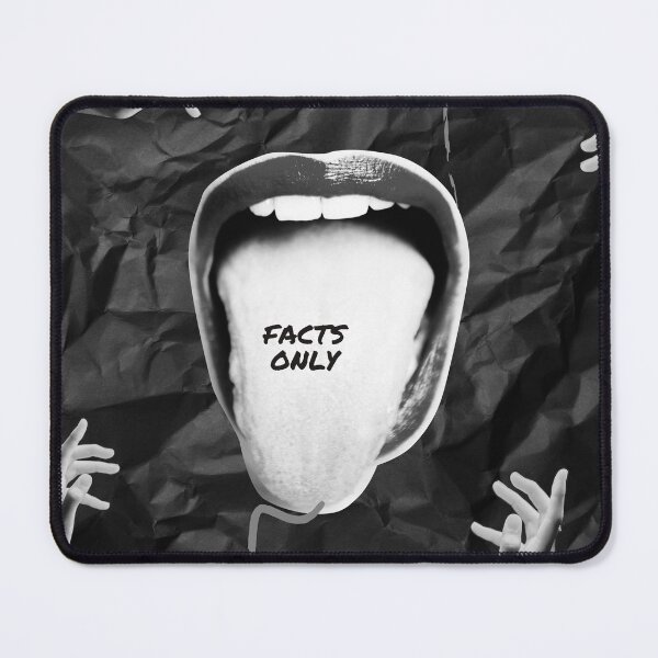 Item preview, Facts Only Tongue Graphic design designed and sold by Mohtarma Designs.