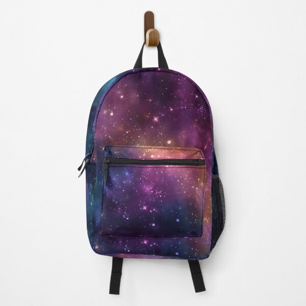 Item preview, Rainbow Galaxy Faux Glitter Seamless Space Pattern designed and sold by Nyx Creates.
