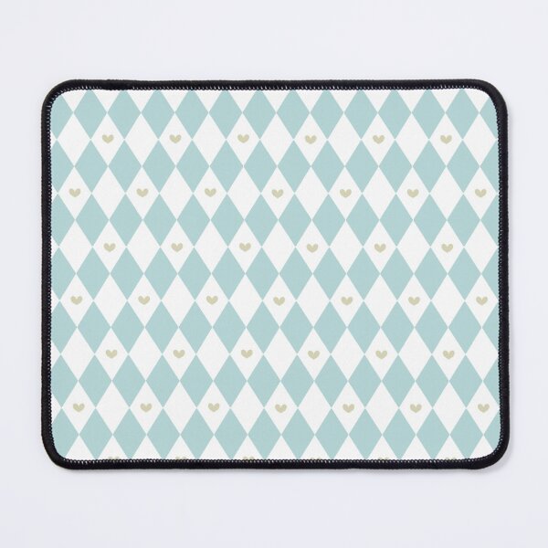 Item preview, Mint Harlequin Heart Seamless Pattern – Clowncore Aesthetic designed and sold by LaPolilladPapel.