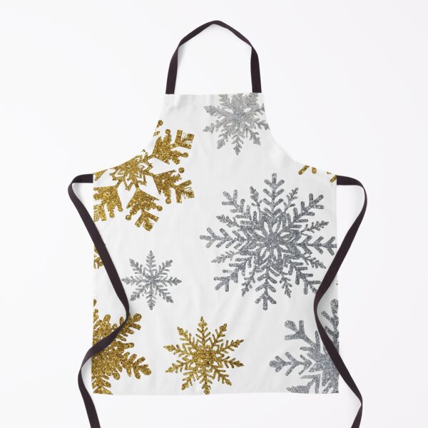 Item preview, Gold and Silver Snowflakes Pattern | Elegant Winter Holiday Design | Christmas Aesthetic | Festive Metallic Snowflake Artwork designed and sold by NoviaRobert.