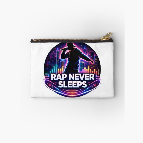 Item preview, Rap Never Sleeps Neon City designed and sold by lorand-designs.