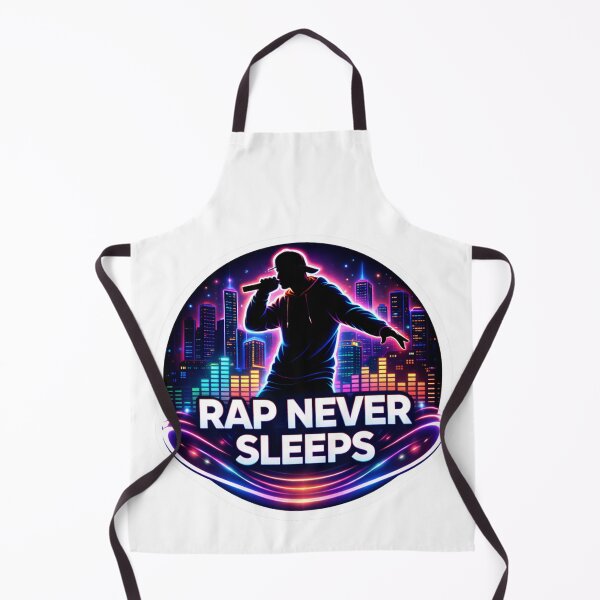 Item preview, Rap Never Sleeps Neon City designed and sold by lorand-designs.