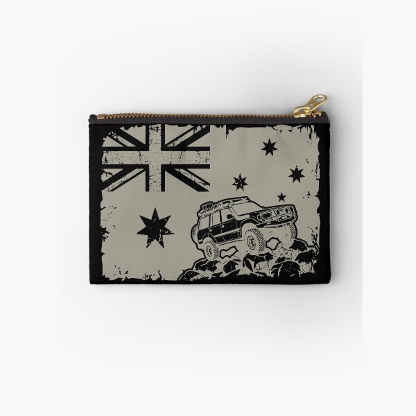 Item preview, Land Cruiser 80 Series Australian Flag Modified Off-Road 4x4 Heritage - Cream designed and sold by Off-Road-Zone.