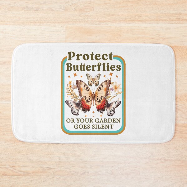 Item preview, Protect Butterflies Or Your Garden Goes Silent | Vintage Butterfly Garden Design designed and sold by Dmetalx Art Apparel.