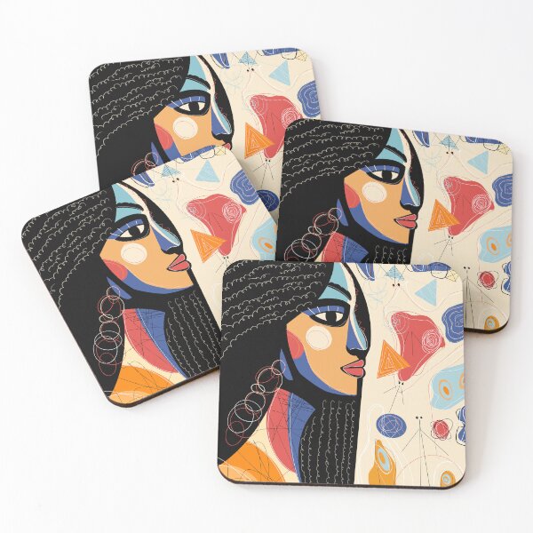 Item preview, Abstract Woman Portrait designed and sold by a23ax.