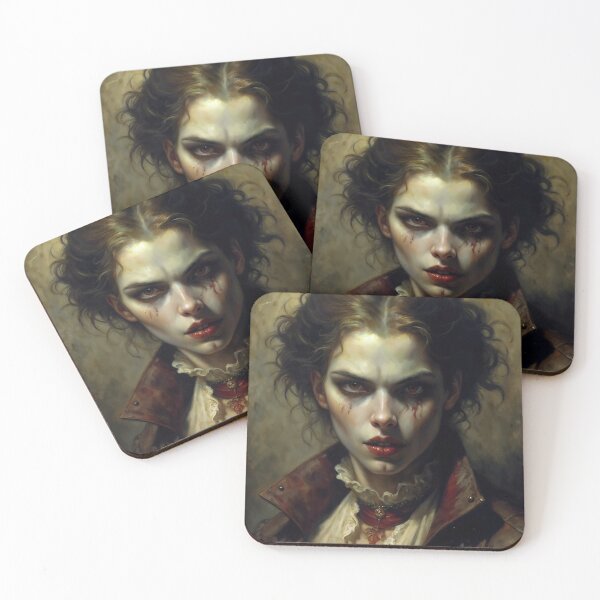 Item preview, Young Victorian Vampire Lady Portrait designed and sold by DarkHolyQueen.
