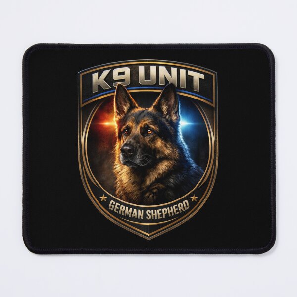 Item preview, K9 Unit German Shepherd – Police Dog Badge Design, Working Dog Gift, K9 Handler  designed and sold by 486DesignCo.