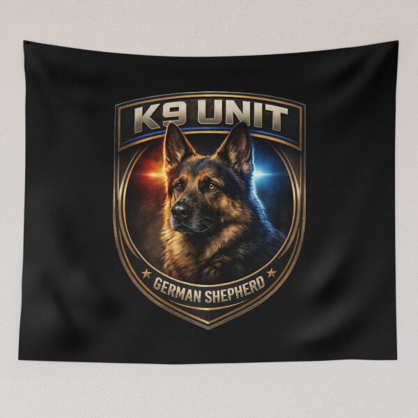 Item preview, K9 Unit German Shepherd – Police Dog Badge Design, Working Dog Gift, K9 Handler  designed and sold by 486DesignCo.