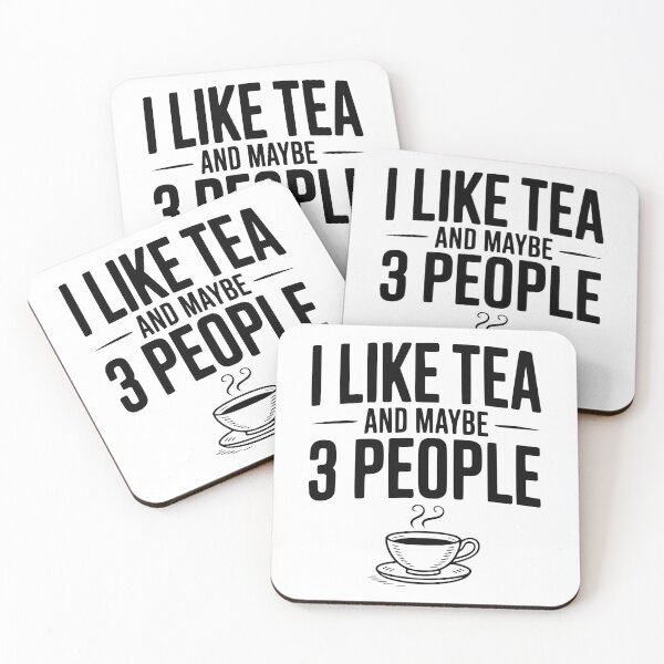 Item preview, I Like Tea and Maybe 3 People designed and sold by Frank Ring.