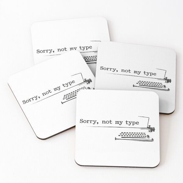 Item preview, Sorry, not my type vintage Logo designed and sold by Deadpan Studio.