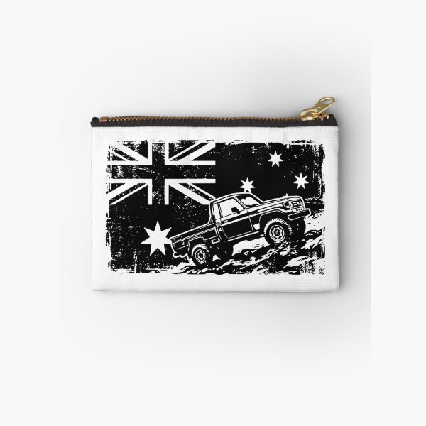Item preview, Land Cruiser 70 Series Pickup FJ75 Australian Flag 4x4 Heritage Graphic designed and sold by Off-Road-Zone.