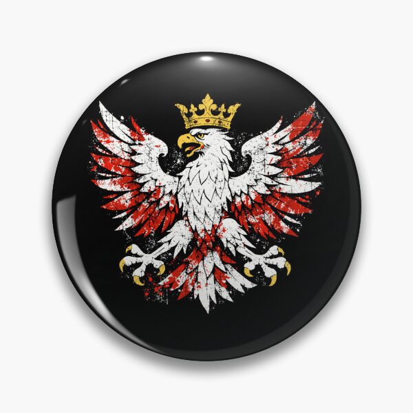 Item preview, Polish Eagle Polska Coat of Arms Grunge Design Gold designed and sold by Pineapple-Tree.