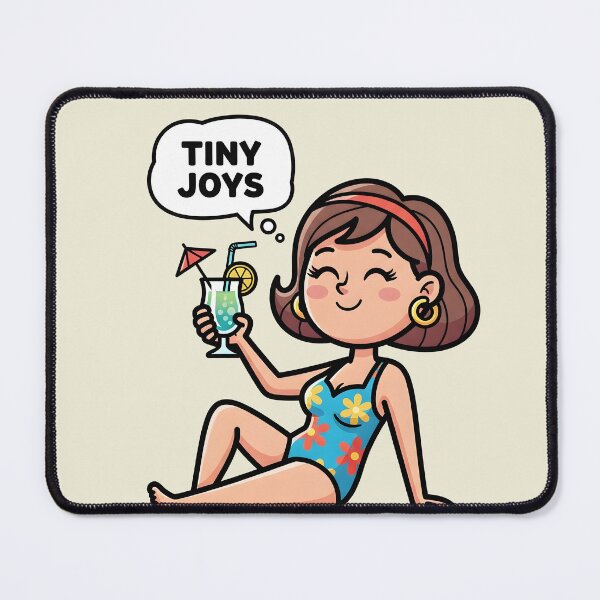 Item preview, Tiny Joys – Relaxed Beach Mom Self Care Design designed and sold by Sea Gem.