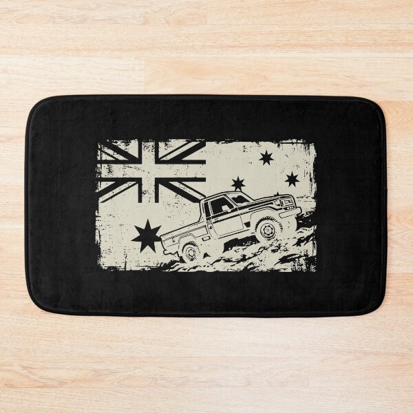 Item preview, Land Cruiser 70 Series Pickup FJ75 Australian Flag 4x4 Heritage - Cream designed and sold by Off-Road-Zone.