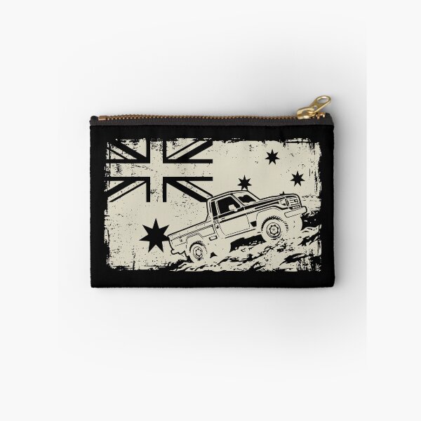 Item preview, Land Cruiser 70 Series Pickup FJ75 Australian Flag 4x4 Heritage - Cream designed and sold by Off-Road-Zone.