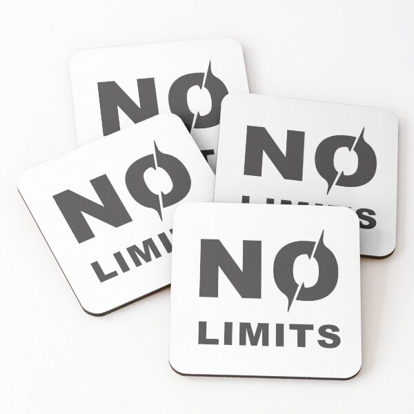Item preview, NO LIMITS Typography – Motivational and Bold Inspirational Graphic designed and sold by TubulGraphics.