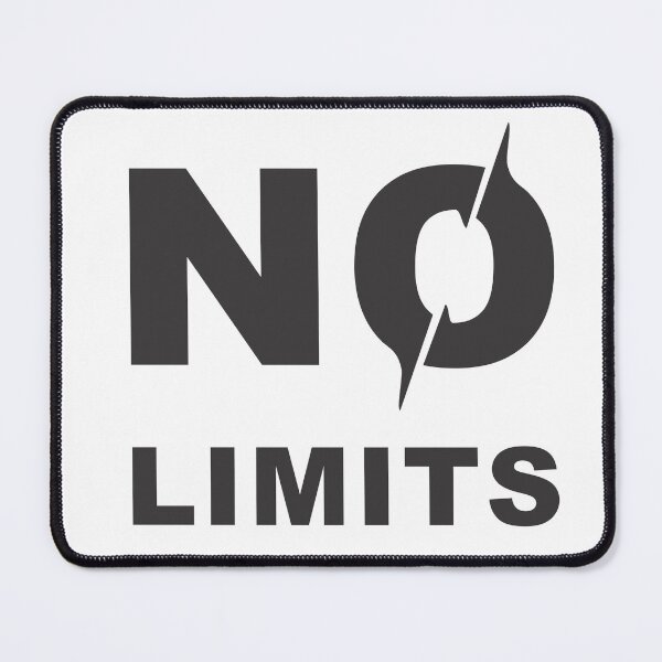 Item preview, NO LIMITS Typography – Motivational and Bold Inspirational Graphic designed and sold by TubulGraphics.