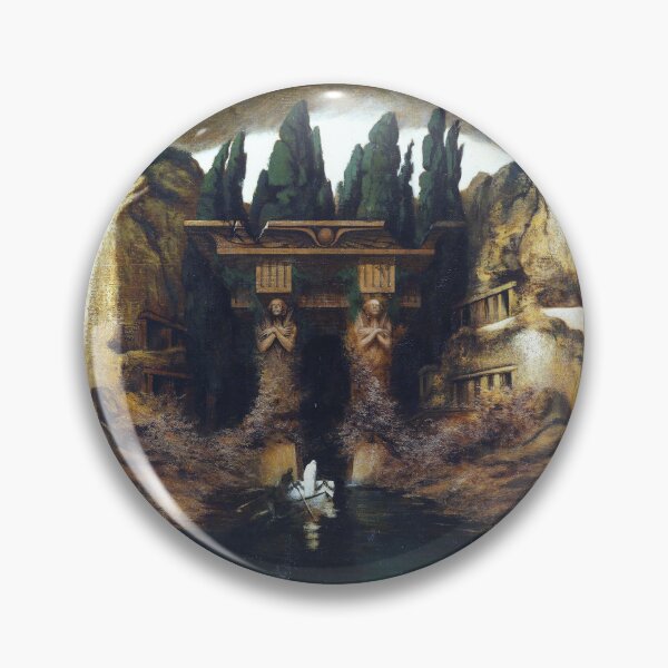 Item preview, KARL WILHELM DIEFENBACH — Toteninsel (Island of the Dead), circa 1905 designed and sold by L'Atelier 1888.