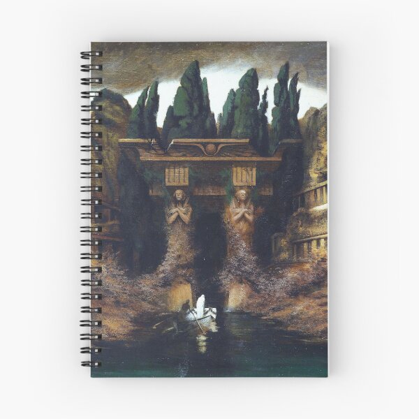 Item preview, KARL WILHELM DIEFENBACH — Toteninsel (Island of the Dead), circa 1905 designed and sold by L'Atelier 1888.