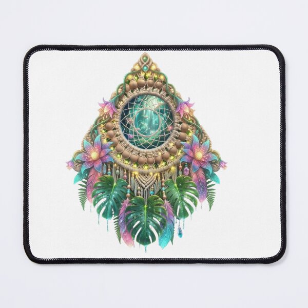 Item preview, Boho Amulet – Tropical Magic Dreamcatcher T-Shirt designed and sold by MerchlyMike.