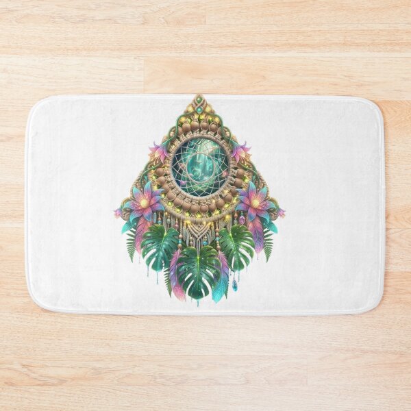 Item preview, Boho Amulet – Tropical Magic Dreamcatcher T-Shirt designed and sold by MerchlyMike.