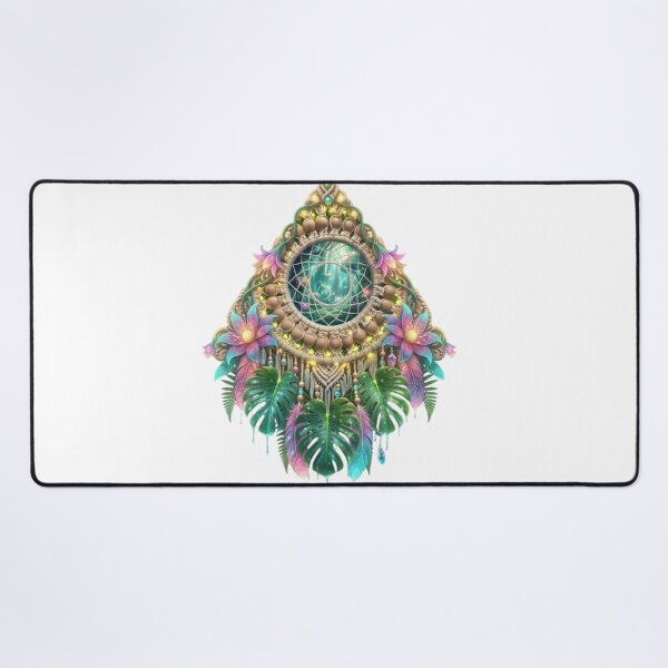 Item preview, Boho Amulet – Tropical Magic Dreamcatcher T-Shirt designed and sold by MerchlyMike.