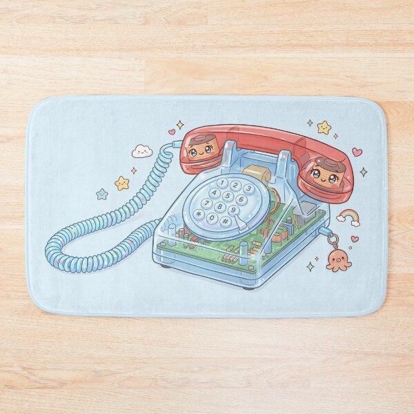 Item preview, Transparent Retro Phone 90s Aesthetic designed and sold by LMDIGITAL6.
