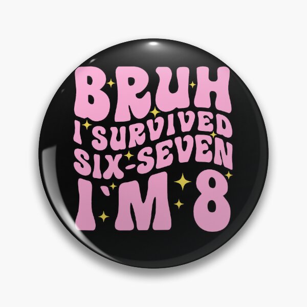 Item preview, Bruh I Survived Six-Seven I'm Eighth designed and sold by culturecute.