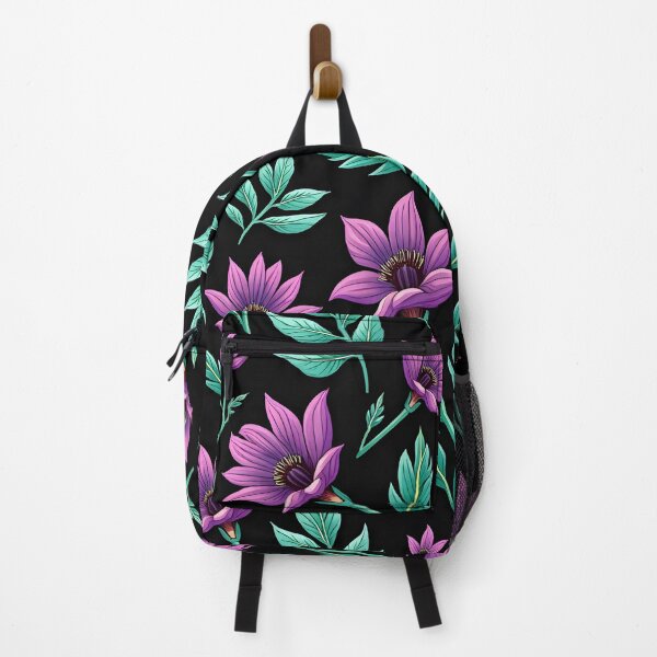 Item preview, Fantasy Botanical Collection – Purple Floral Pattern designed and sold by HeartlingStudio.