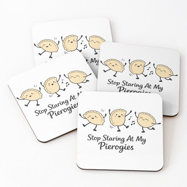 Item preview, Stop Staring At My Pierogies – Dancing Dumplings designed and sold by Pineapple-Tree.