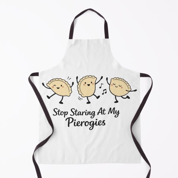 Item preview, Stop Staring At My Pierogies – Dancing Dumplings designed and sold by Pineapple-Tree.