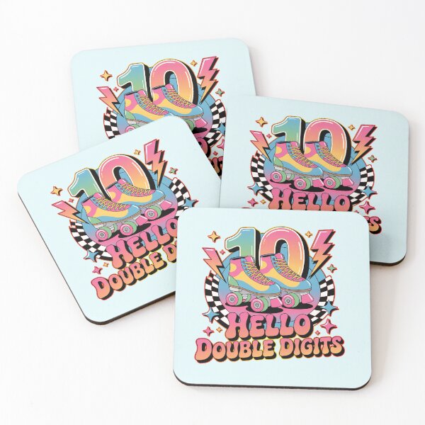 Item preview, Hello Double Digits I’m 10 Roller Skate Lovers Birthday designed and sold by Nzgiftsandmore.