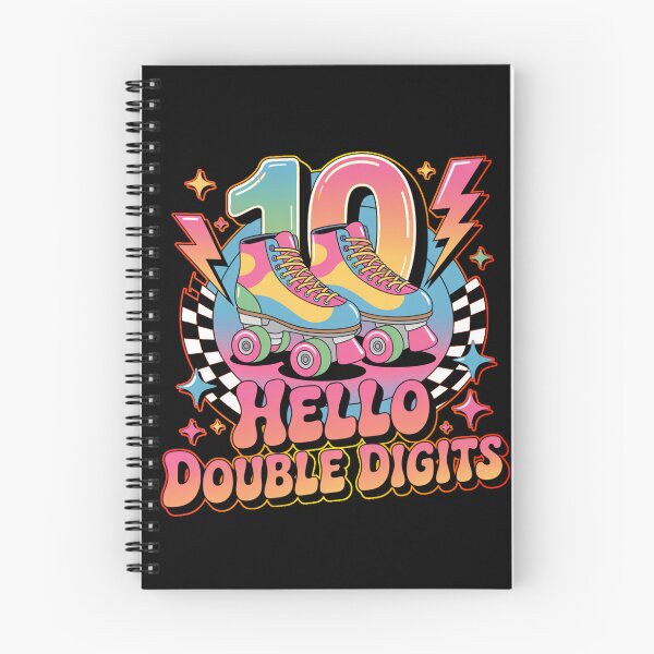 Item preview, Hello Double Digits I’m 10 Roller Skate Lovers Birthday designed and sold by Nzgiftsandmore.