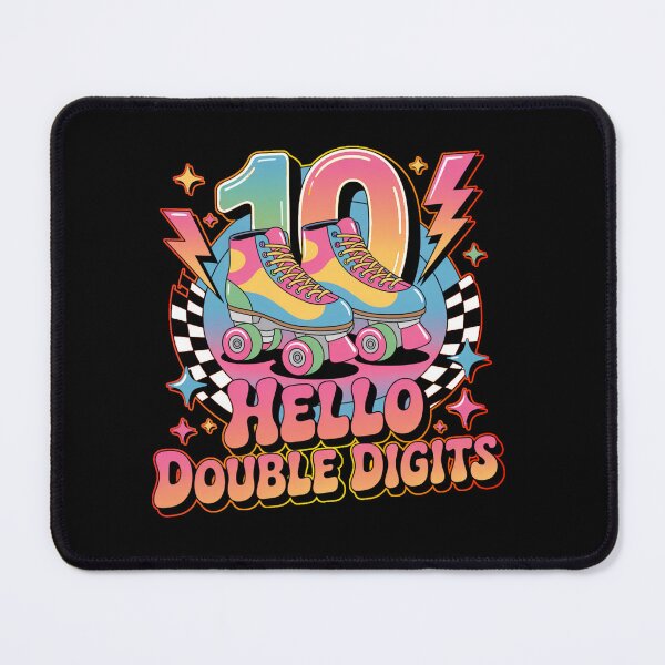 Item preview, Hello Double Digits I’m 10 Roller Skate Lovers Birthday designed and sold by Nzgiftsandmore.