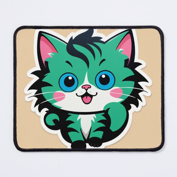 Item preview, Minty Cat Charm designed and sold by tim tal.