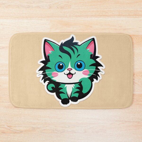 Item preview, Minty Cat Charm designed and sold by tim tal.