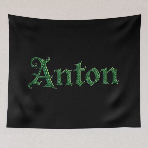 Item preview, Anton Name designed and sold by ArtCraftLab.