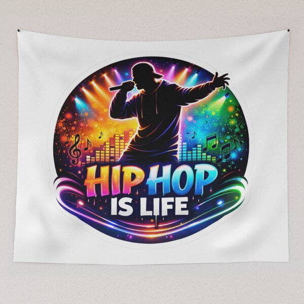 Item preview, Hip Hop is Life designed and sold by lorand-designs.