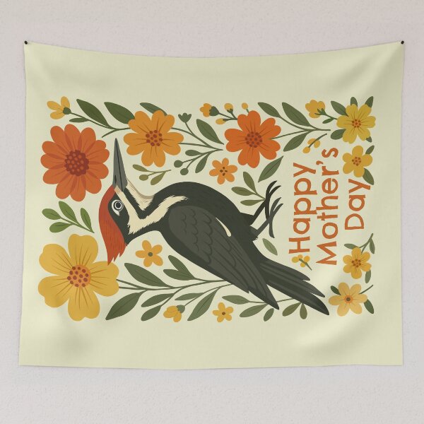 Item preview, Pileated Woodpecker Mother’s Day designed and sold by Ghost on Toast.