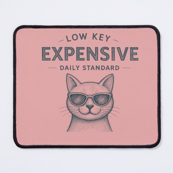 Item preview, Low Key Expensive Cat designed and sold by AdicretorDesign.