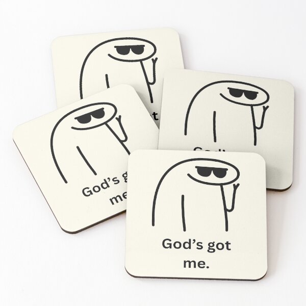 Item preview, God's Got Me ~ Christian-Doodle Meme designed and sold by ArtsieChristian.