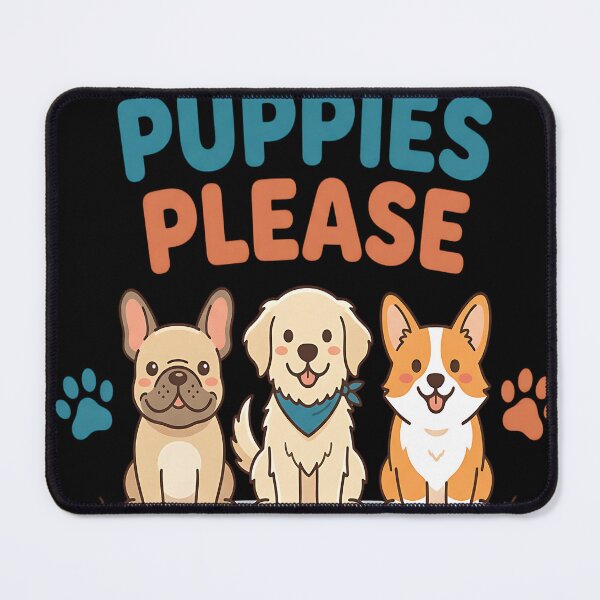 Item preview, Puppies Please Cute Dog Lover Cartoon T-Shirt designed and sold by Dhakagallere.