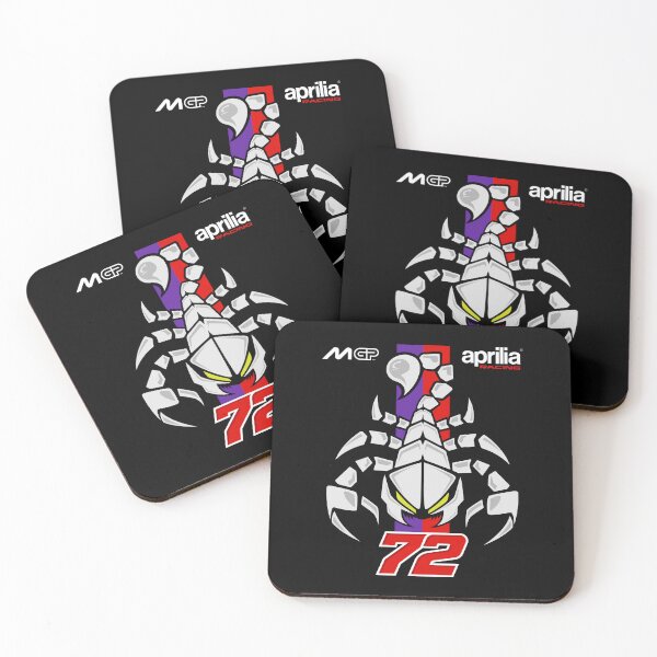 Item preview, Marco Bezzecchi 72 MotoGP Aprilia Racing Scorpio Italy (Italian Racer) designed and sold by Stotee.