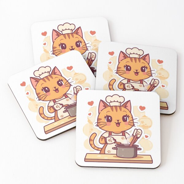Item preview, Mommy Cat Chef Cooking with Love in the Kitchen designed and sold by StyleStampede.