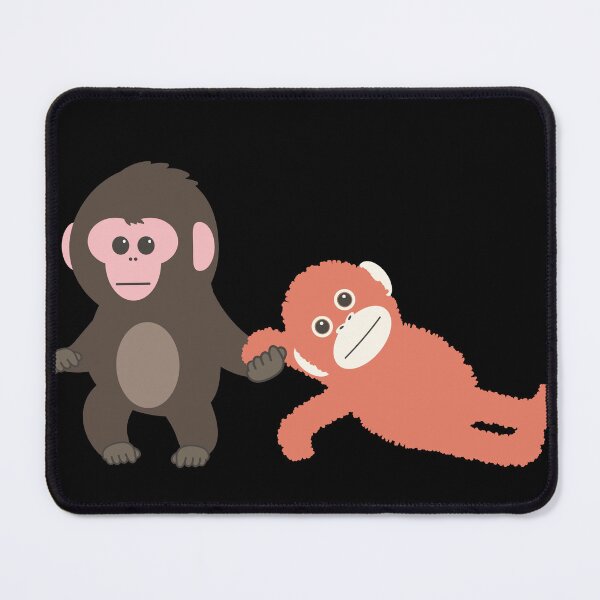 Item preview, Little Monkey Seeking Comfort – Emotional Support Aesthetic T-Shirt designed and sold by Mohtarma Designs.